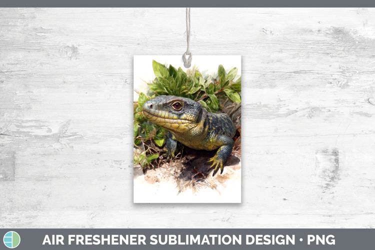 Tegus Lizards Air Freshener Sublimation Design