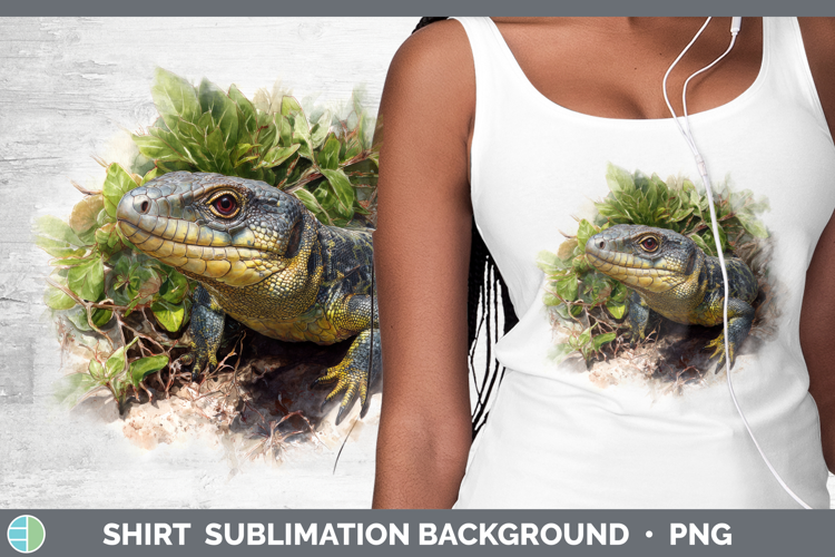 Tegus Lizards Shirt Sublimation Design