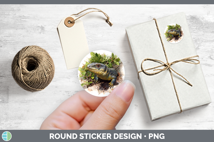 Tegus Lizards Stickers Design