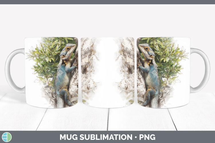 GorgeousLizards Mug Wrap design.