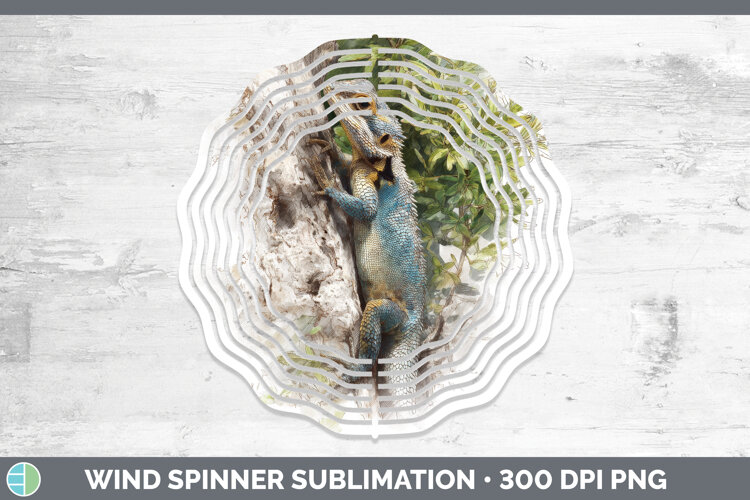 GorgeousLizards Wind Spinner design.