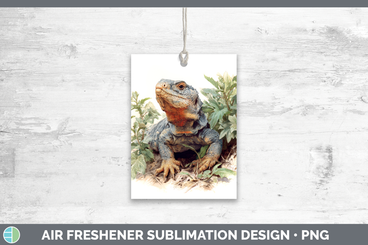 Uromastyx Lizards Air Freshener Sublimation Design
