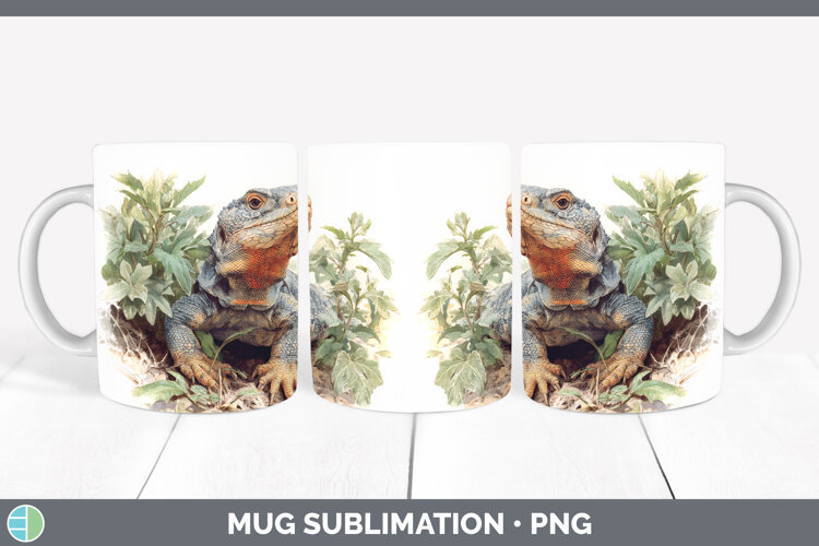 GorgeousLizards Mug Wrap design.