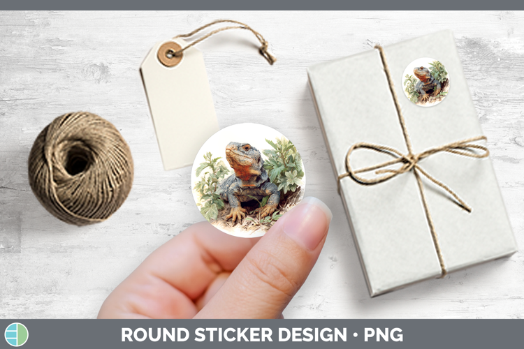 Uromastyx Lizards Stickers Design