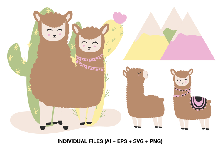 Alpaca Clipart Image 18