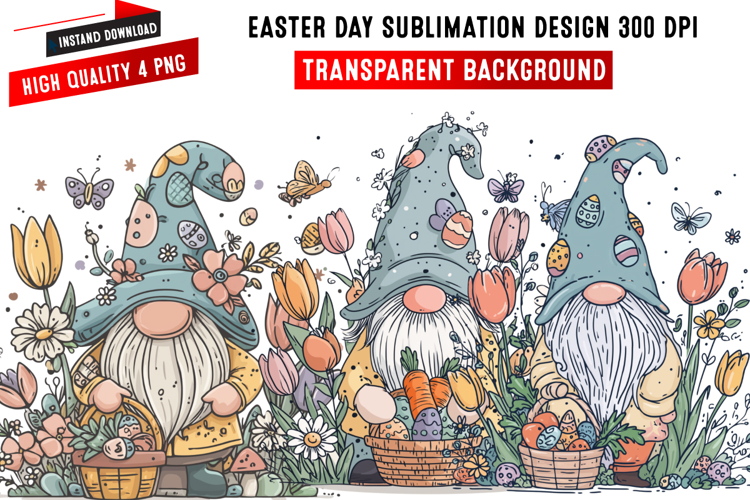 Easter Day Sublimation Design,Easter Day Clipart Design png