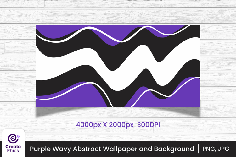 purple color abstract wavy background and wallpaper design