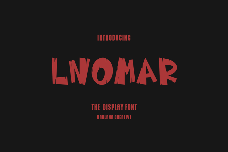 Lnomar Spooky Display Font