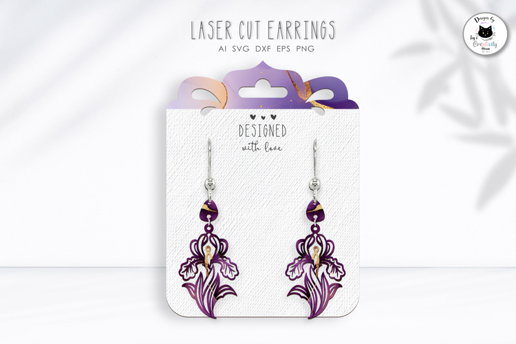 Glowforge Earrings