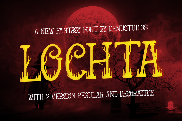 Lochta | New Fantasy Font