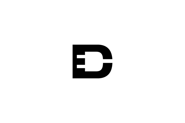 D charger electric logo