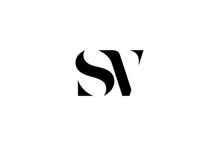sv initial logo