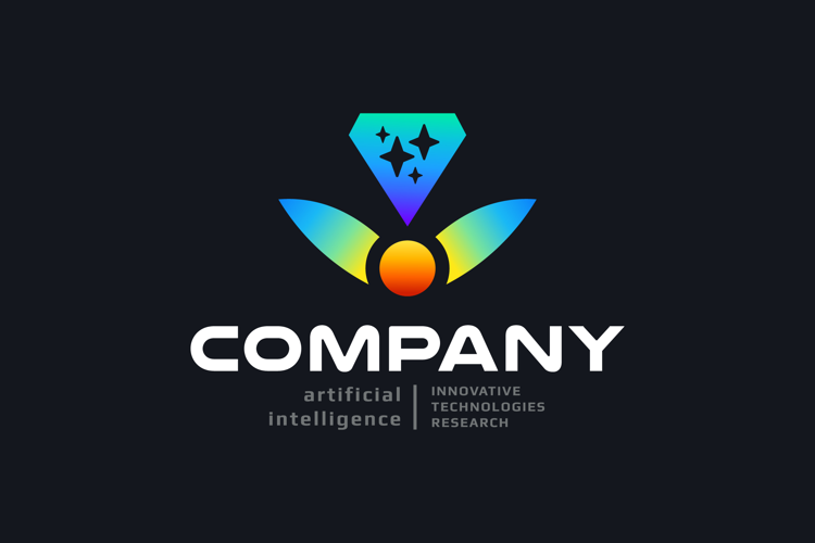 Diamond Nature Ai Technology Logo