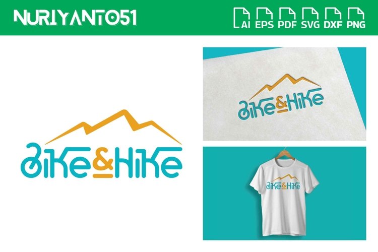 Bike and Hike Logo Design