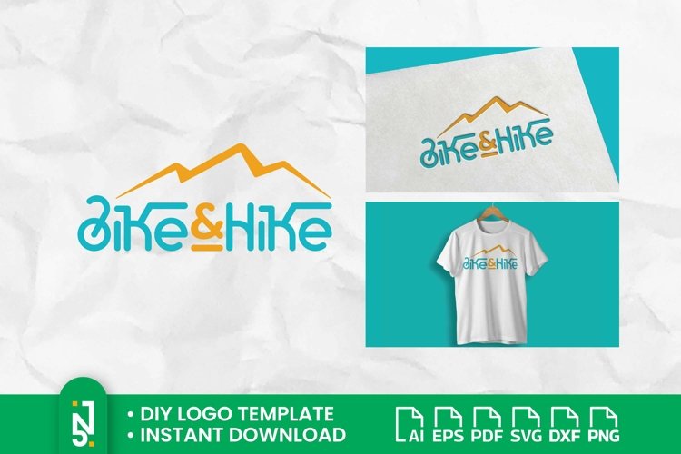 Bike and Hike Logo Design