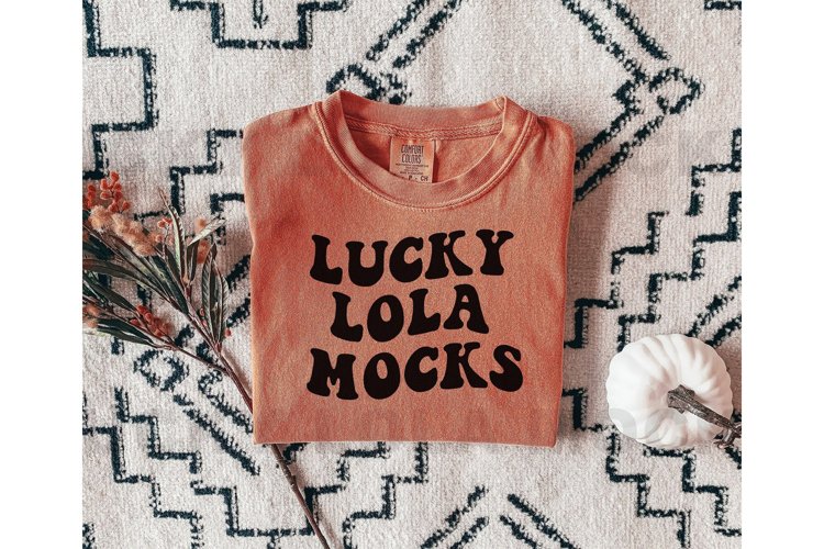 Comfort Colors C1717 Yam Shirt Mockup (2170715)