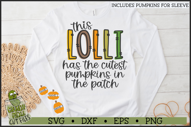 Lolli Pumpkin Patch SVG File