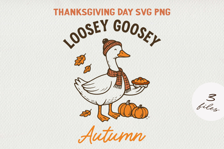 Thanksgiving Pumpkin Turkey Quote Clipart | Retro Fall PNG