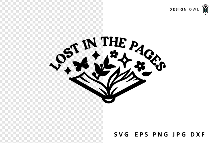 Lost In The Pages - Reading SVG