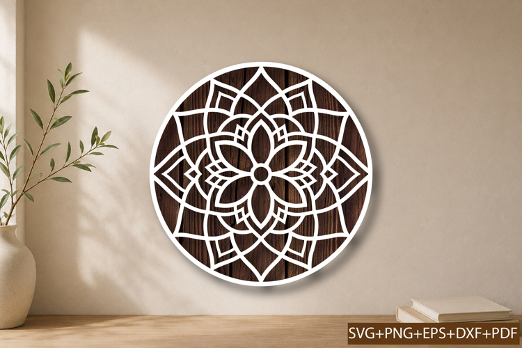 Flower Mandala SVGs Image 7