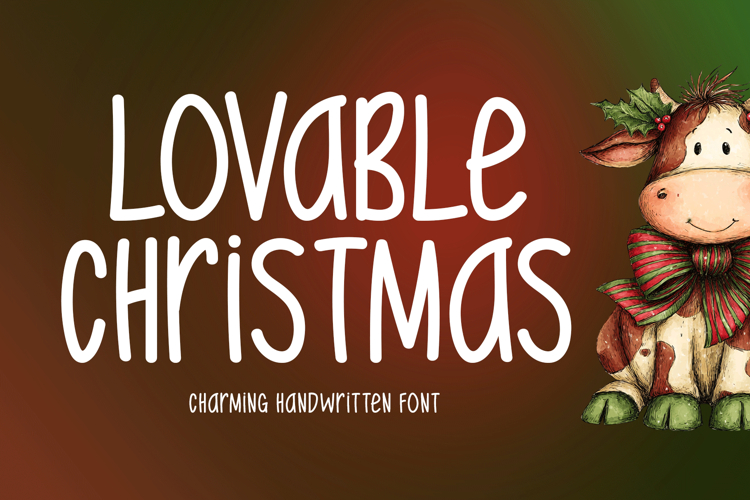 Christmas fonts for Cricut