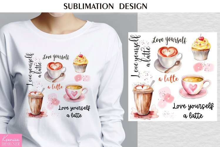 Love Yourself Sublimation| Motivational Quotes Tshirt