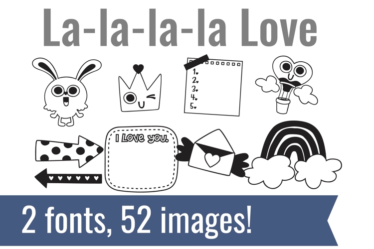 La-la-la-la-love Dingbats