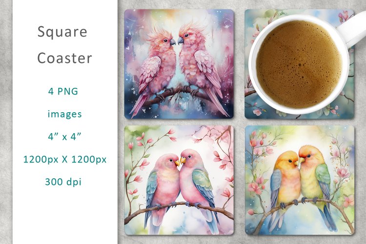 Love Birds Clipart Image 9