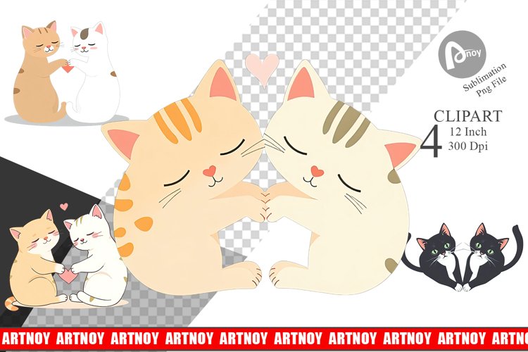 Clipart Love Cat