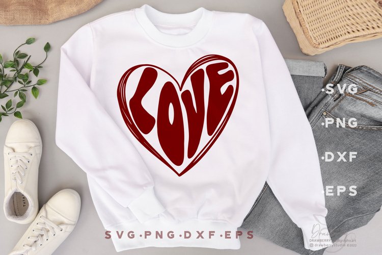 Love Svg Png / Valentine's Day Shirt svg, Heart Shape SV267
