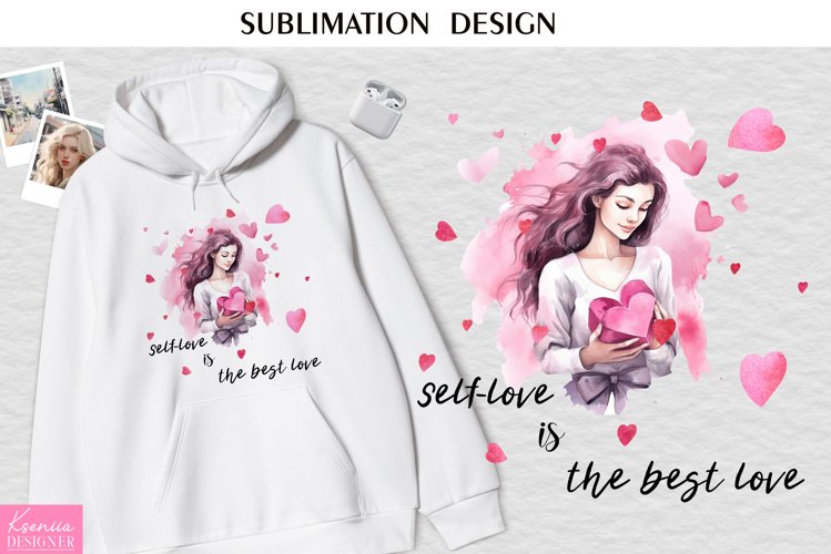 Love Yourself Sublimation| Motivational Quotes Tshirt