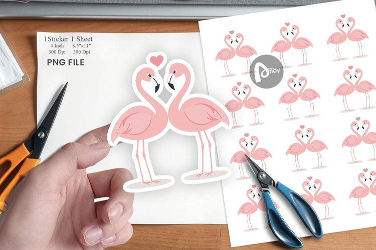 Flamingo Clipart Image 23
