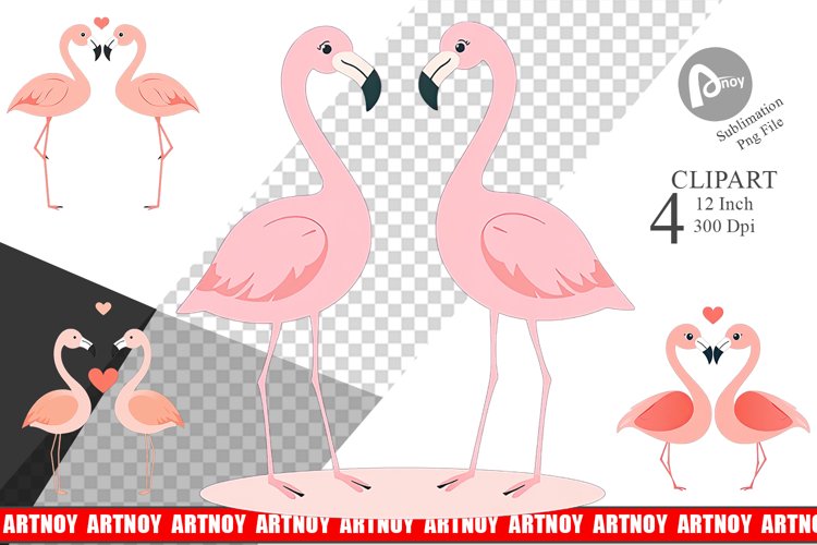 Flamingo Clipart Image 5