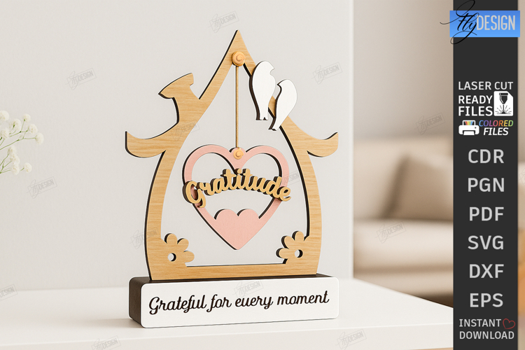 Love Home Décor Laser Cut | Table Decoration | Modern Rustic