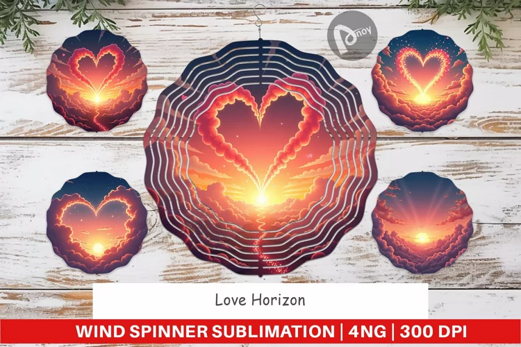 Wind Spinner Love Horizon