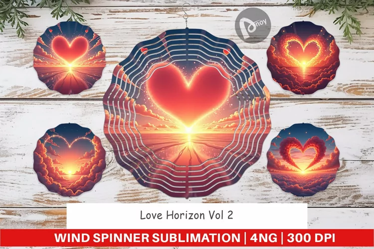 Wind Spinner Love Horizon