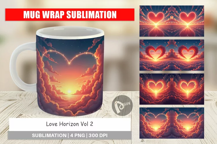 Mug Wrap Love Horizon