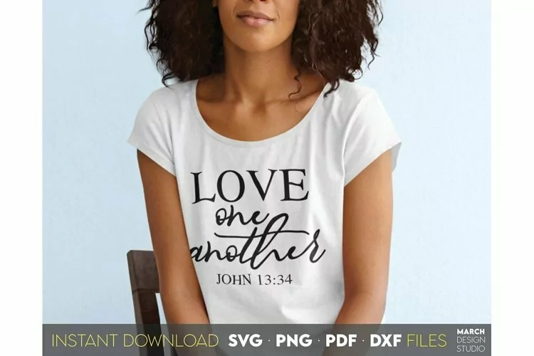 Love One Another | Religious quote | Bible Verse