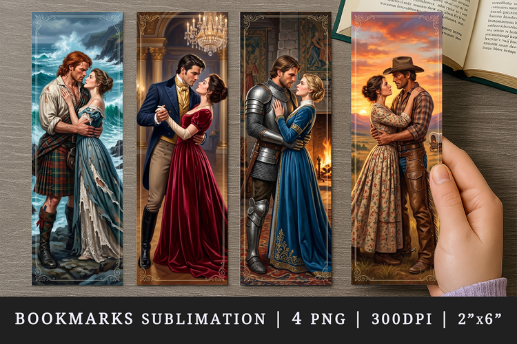 Love story bookmarks printable sublimation bookmark design