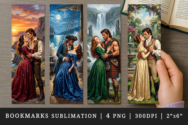 Love story bookmarks printable sublimation bookmark design