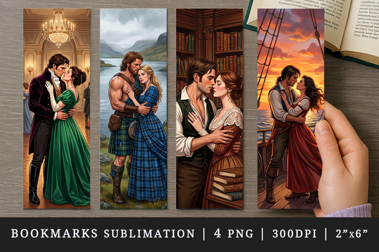 Love story bookmarks printable sublimation bookmark design