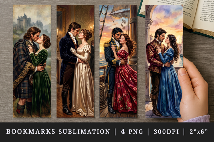 Love story bookmarks printable sublimation bookmark design