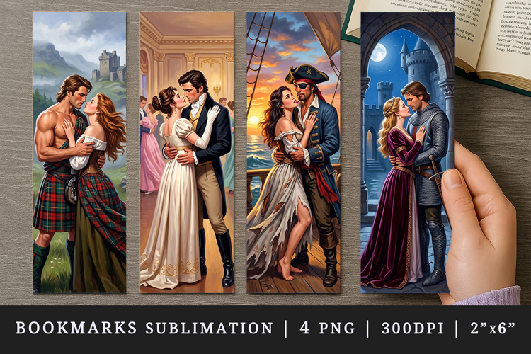 Love story bookmarks printable sublimation bookmark design
