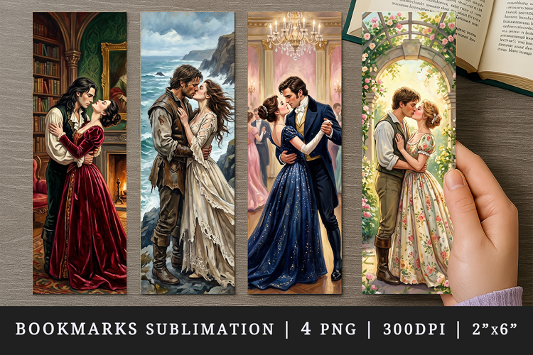 Love story bookmarks printable sublimation bookmark design