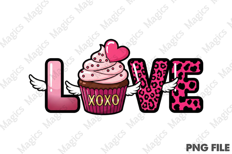 Love Valentine Doodles Sublimation