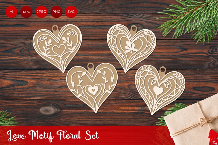 Christmas Floral Svg Image 16