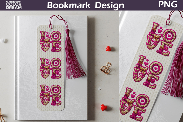 Valentine Love Bookmarks | Valentines Day Bookmark