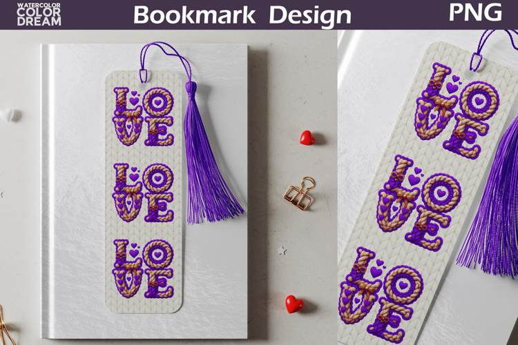 Valentine Love Bookmarks | Valentines Day Bookmark