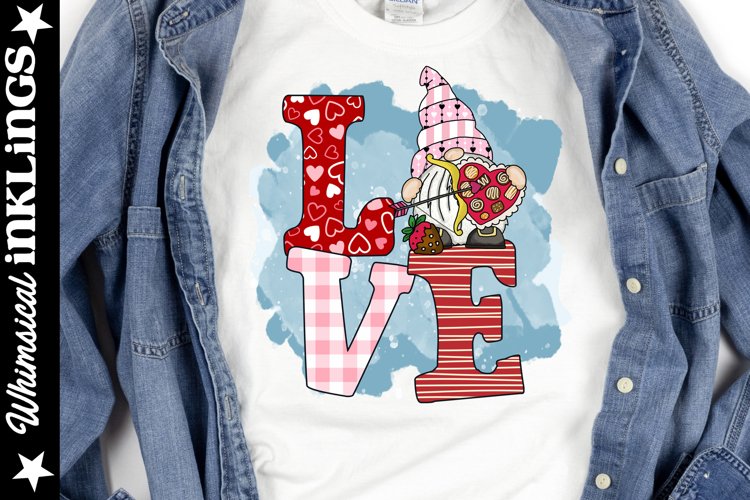 Valentine Gnome Clipart Image 10