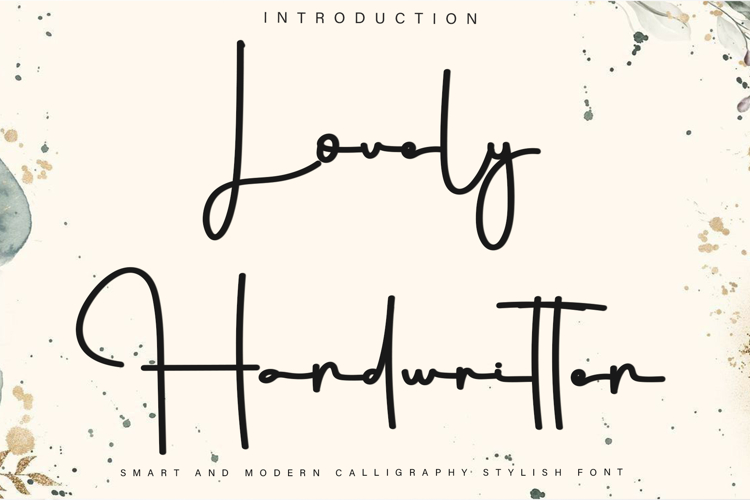 Lovely Handwrittern